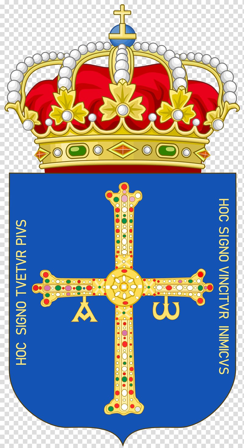 Kingdom of Asturias Victory Cross Coat of arms of Asturias, enlightenment transparent background PNG clipart