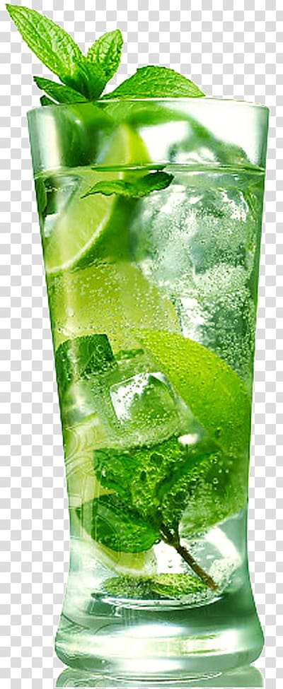 Mojito Cocktail Carbonated water Light rum, mojito transparent background PNG clipart