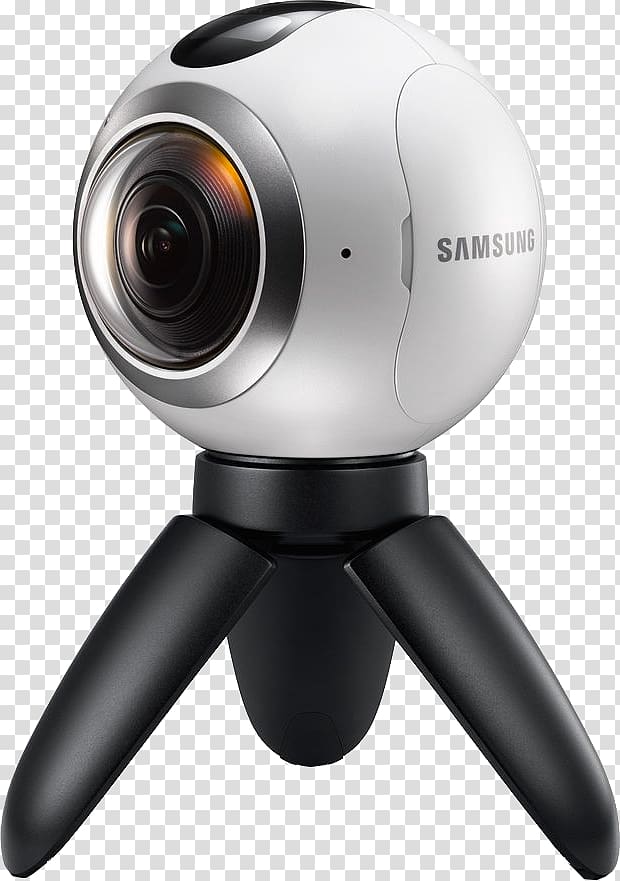 Samsung Gear 360 Samsung Gear VR Samsung Galaxy Virtual reality headset Immersive video, 360 Camera transparent background PNG clipart