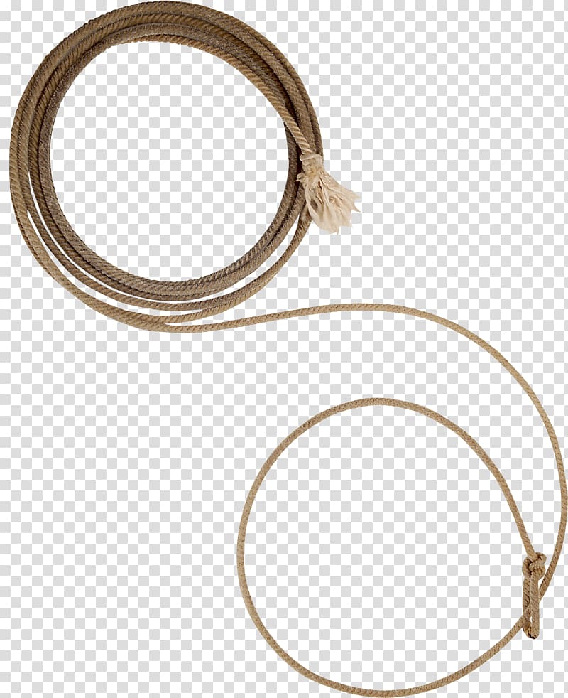 Brown rope, Lasso Computer Icons Rope , rope transparent