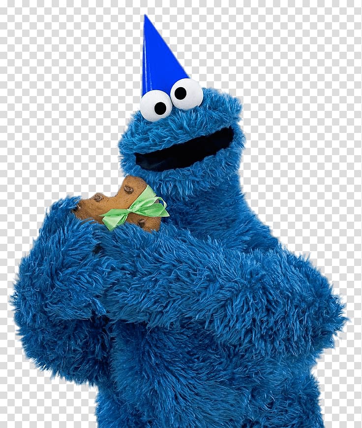Happy Birthday, Cookie Monster Elmo Ernie, Birthday transparent background PNG clipart