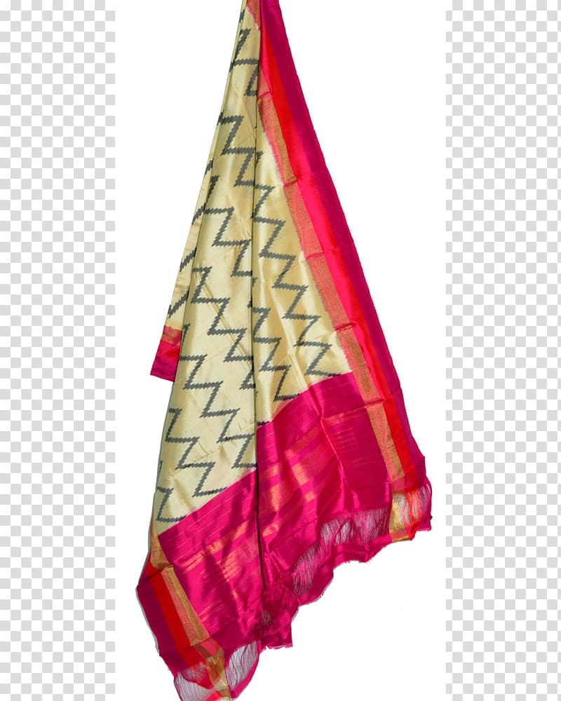 Silk Ikat Pochampally Saree Dupatta Handloom saree, handloom transparent background PNG clipart