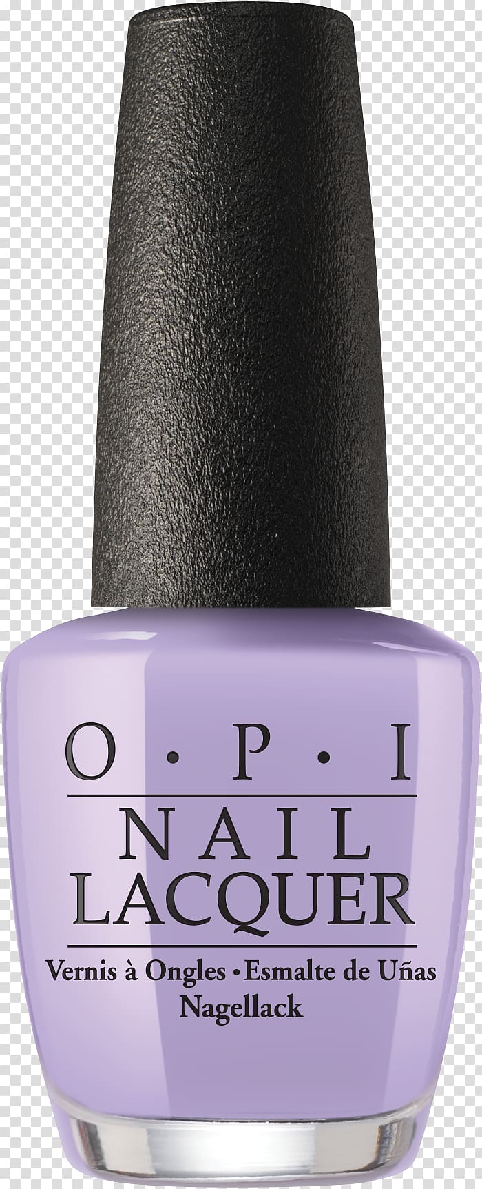 Nail Polish OPI Products Lilac Purple, nail polish transparent background PNG clipart