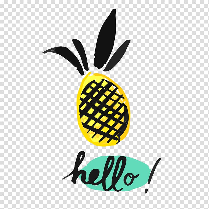 Pineapple Fruit, Pen and pineapple pattern transparent background PNG clipart