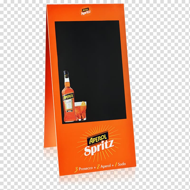 Aperol Spritz, design transparent background PNG clipart