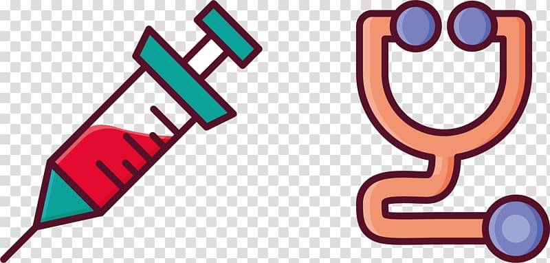 Sewing needle Syringe , Stethoscope needle transparent background PNG clipart