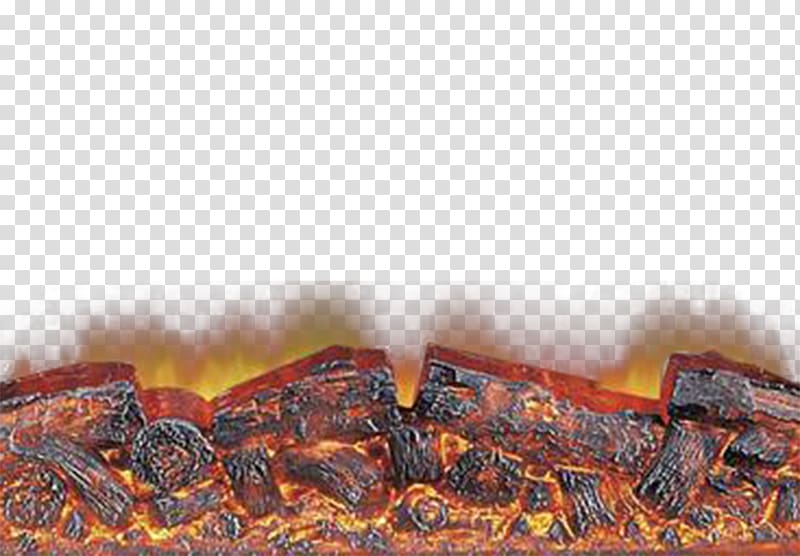 burning charcoal transparent background PNG clipart