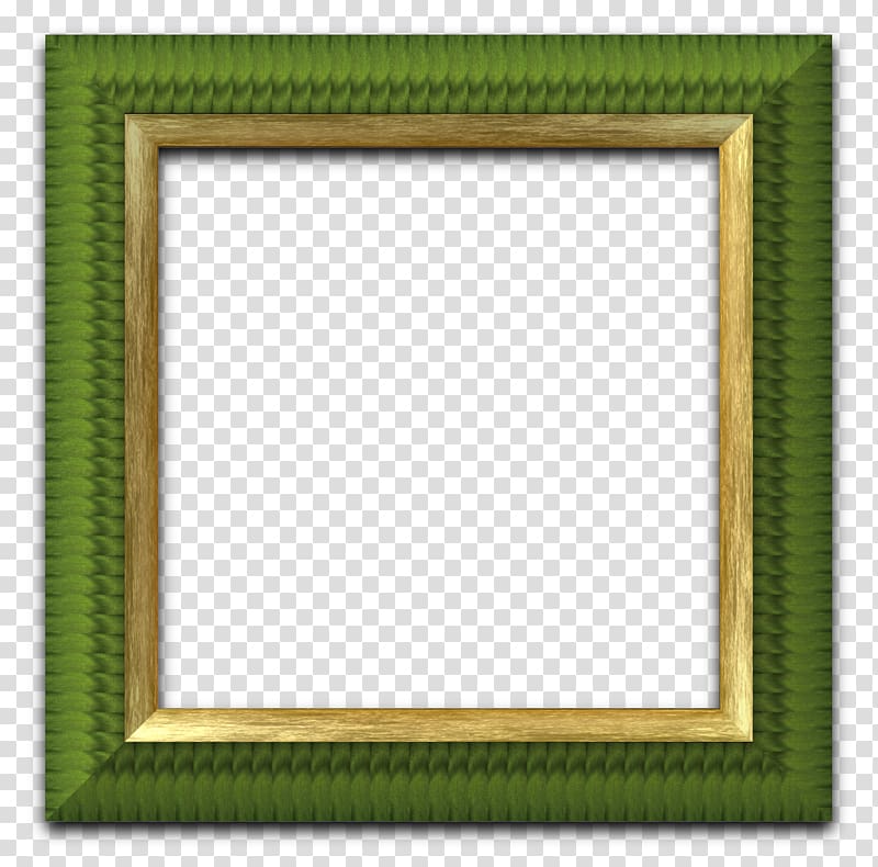 Frames Square Rectangle , golden frame transparent background PNG clipart