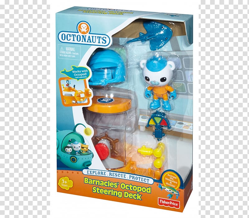 Fisher-Price Action & Toy Figures Playset Action fiction Model figure, octonauts barnacles transparent background PNG clipart