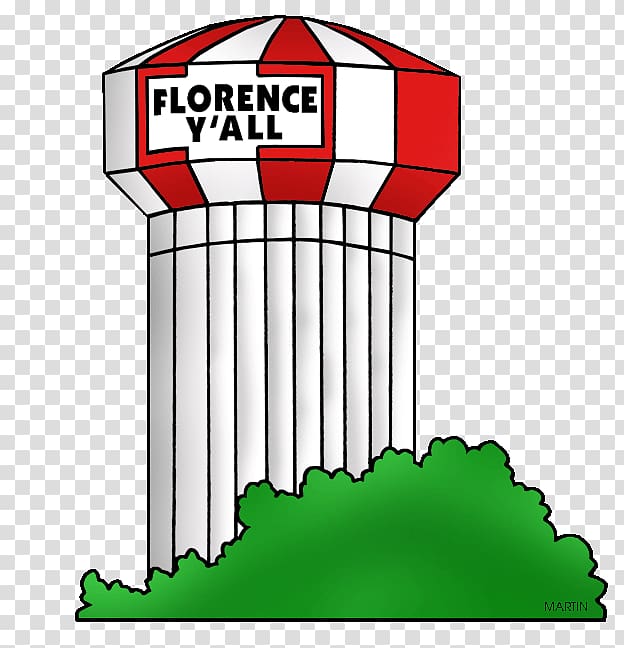 Florence Y\'all Water Tower Landmark , eiffel tower transparent background PNG clipart