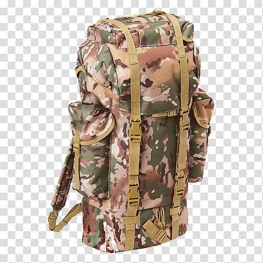 Backpack Bag Vintage clothing Camouflage, backpack transparent background PNG clipart