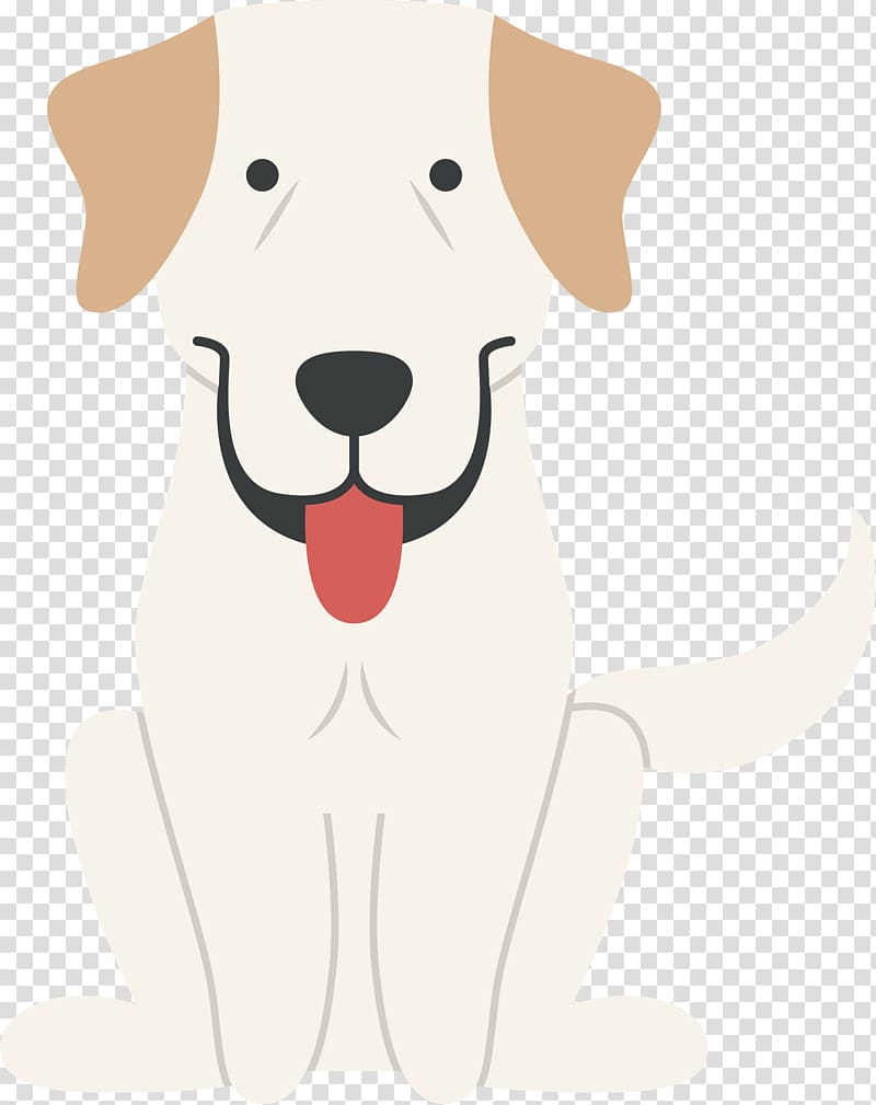 Labrador Retriever Puppy Dog breed Companion dog, cute hand painted puppy transparent background PNG clipart