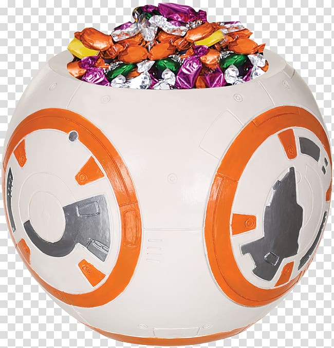 BB-8 Stormtrooper Star Wars Candy Bowl Holder, bowling party accessories transparent background PNG clipart