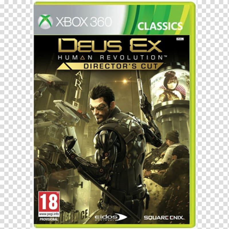 Deus Ex: Human Revolution Deus Ex: Mankind Divided Xbox 360 Wii U, Deus Ex Go transparent background PNG clipart