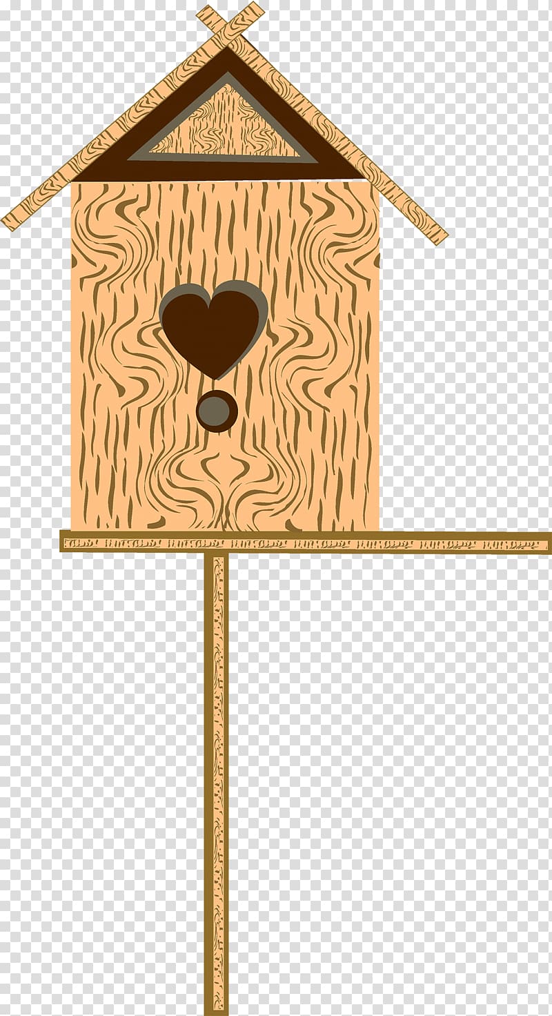 Bird nest Owl Nest box, Bird house transparent background PNG clipart