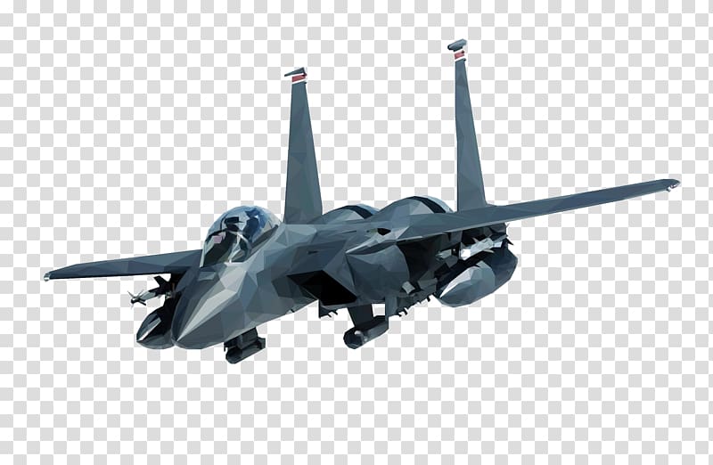 McDonnell Douglas F-15E Strike Eagle McDonnell Douglas F-15 Eagle Airplane General Dynamics F-16 Fighting Falcon Strike fighter, airforcejet transparent background PNG clipart