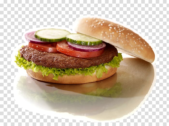 Hamburger Veggie burger Cheeseburger Fast food, beef hamburger transparent background PNG clipart