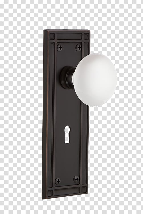 Door handle Keyhole Mortise lock Knauf, door transparent background PNG clipart