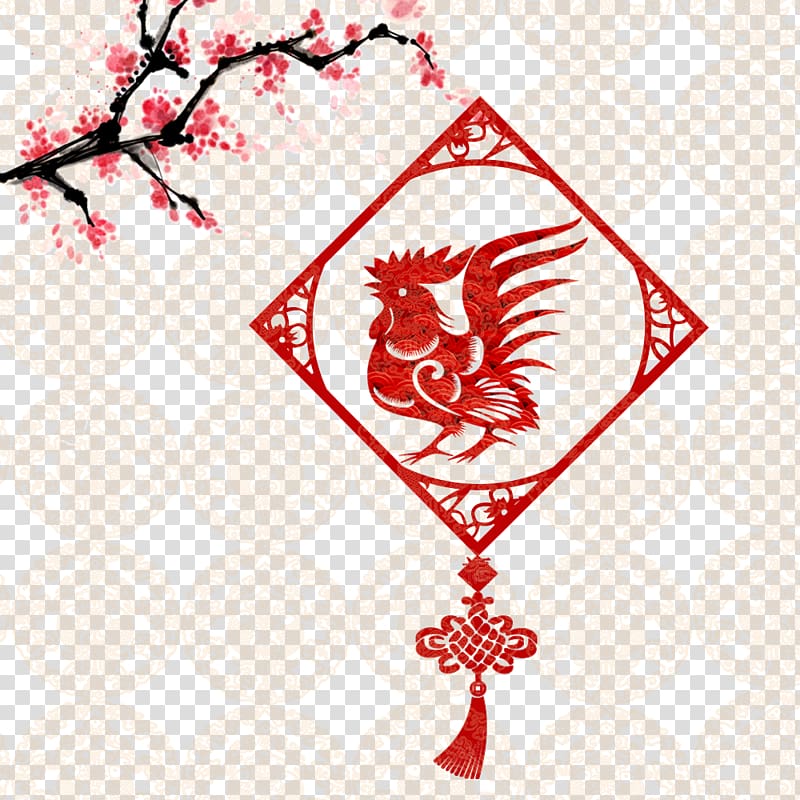 Information Chinesischer Knoten, Spring Chicken Dance transparent background PNG clipart