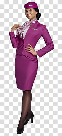 Stewardess transparent background PNG clipart