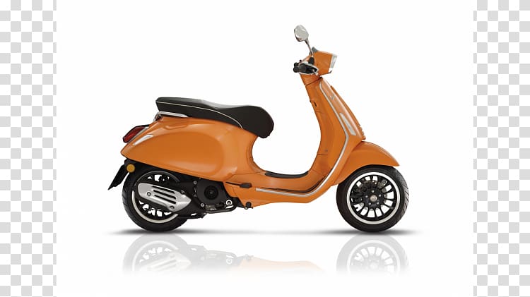 Piaggio Scooter Vespa Sprint Motorcycle, Vespa Sprint transparent background PNG clipart