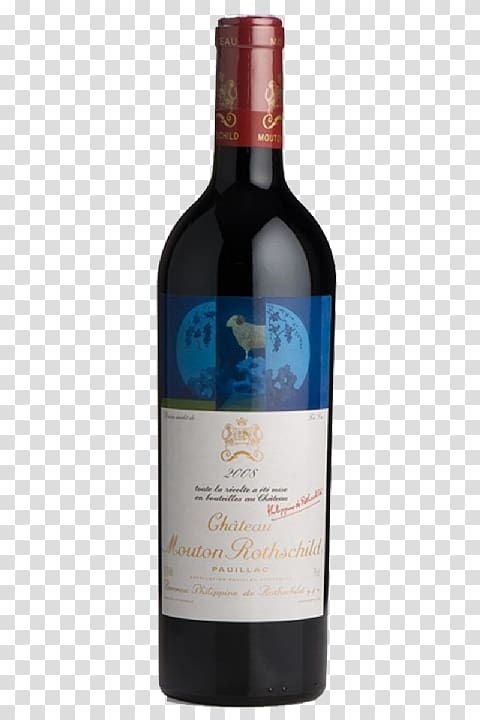 Château Mouton Rothschild Wine Pauillac Merlot Napa Valley AVA, wine transparent background PNG clipart