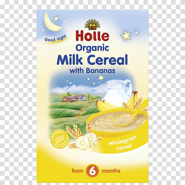 Breakfast cereal Baby Food Organic food Milk, Banana milk transparent background PNG clipart