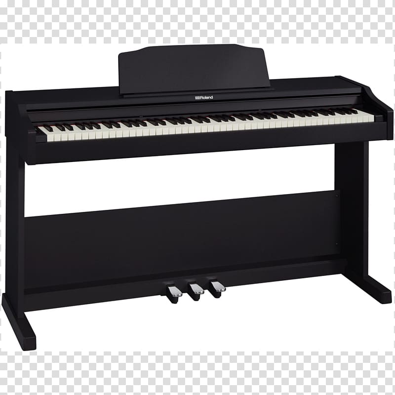 Roland Corporation Digital piano Stage piano Music, piano transparent background PNG clipart