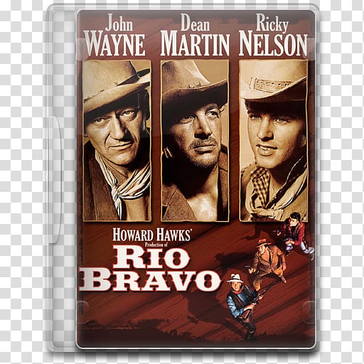 John Wayne Rio Bravo Howard Hawks Red River Dean Martin, others transparent background PNG clipart