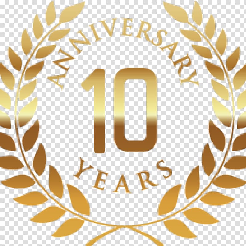 Wedding anniversary The Donahies Community School , 10 year transparent background PNG clipart