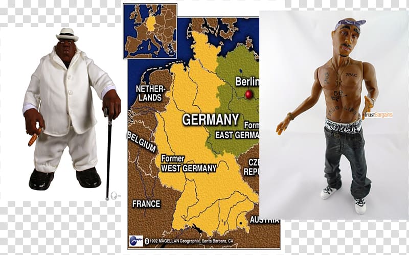 United States East Germany West Germany Action & Toy Figures Hip hop music, 2pac transparent background PNG clipart