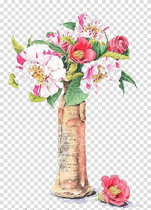 watercolor flowers transparent background PNG clipart