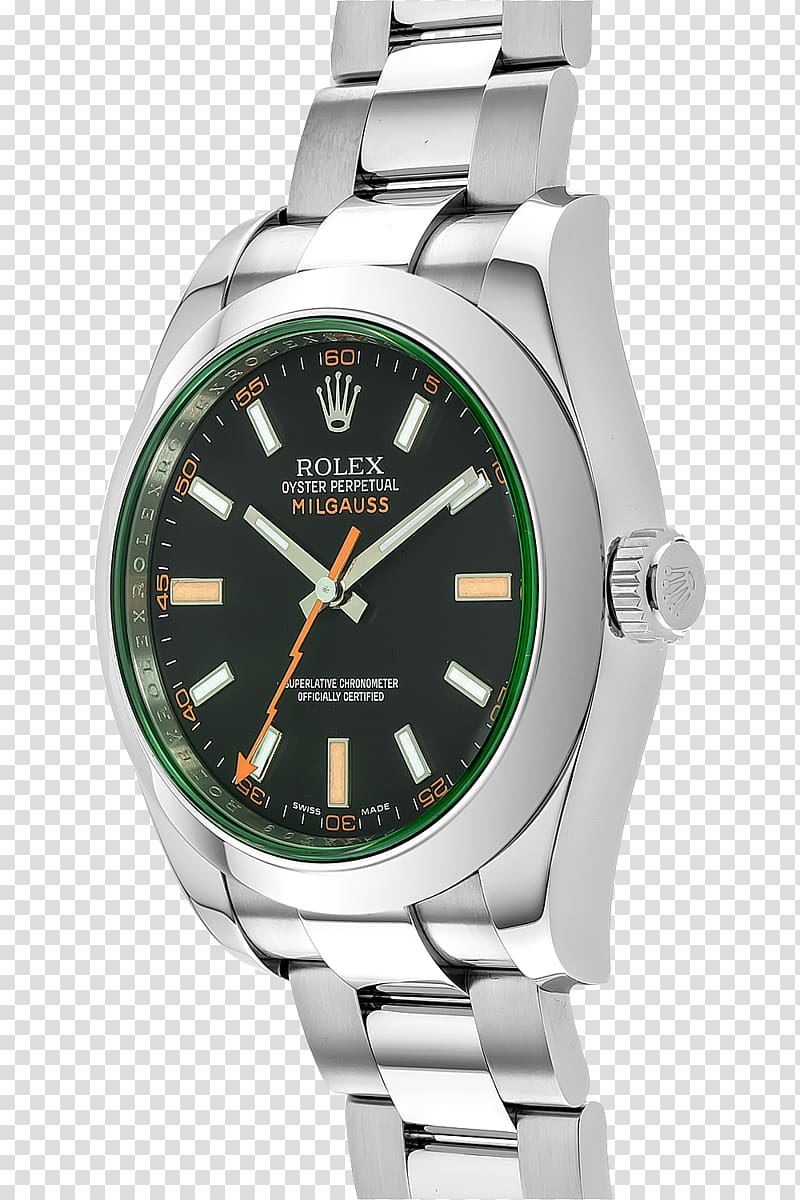 Rolex Milgauss Watch strap Rolex Oyster Perpetual Milgauss, Rolex Milgauss transparent background PNG clipart