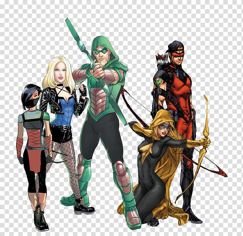 Green Arrow Black Canary Green Lantern Wally West Batman, batman transparent background PNG clipart