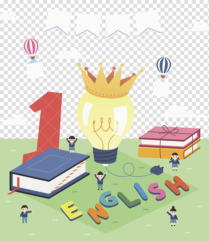 English books transparent background PNG clipart