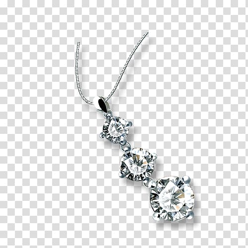 Necklace Diamond Pendant, diamond transparent background PNG clipart