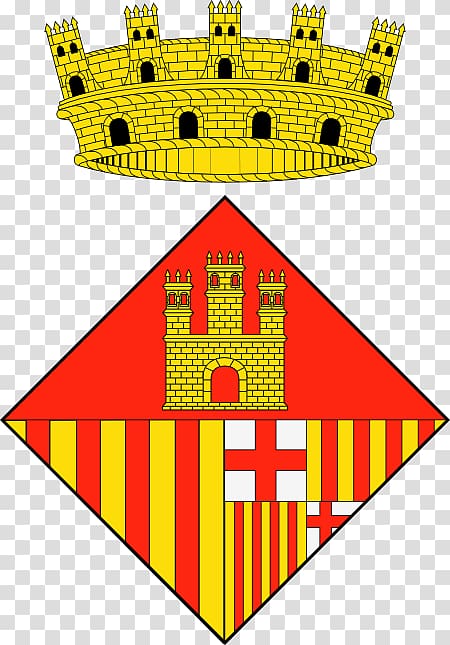 Castellar del Vallès Matadepera Sant Cugat del Vallès Coat of arms Catalan Wikipedia, Gold Castle transparent background PNG clipart
