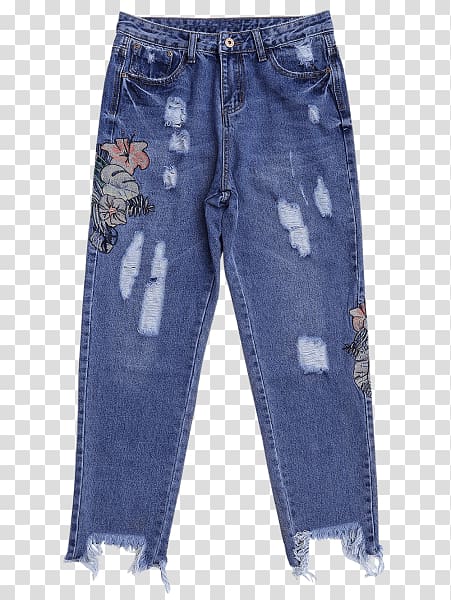 Carpenter jeans Denim Bleach Clothing, Ripped Denim transparent background PNG clipart