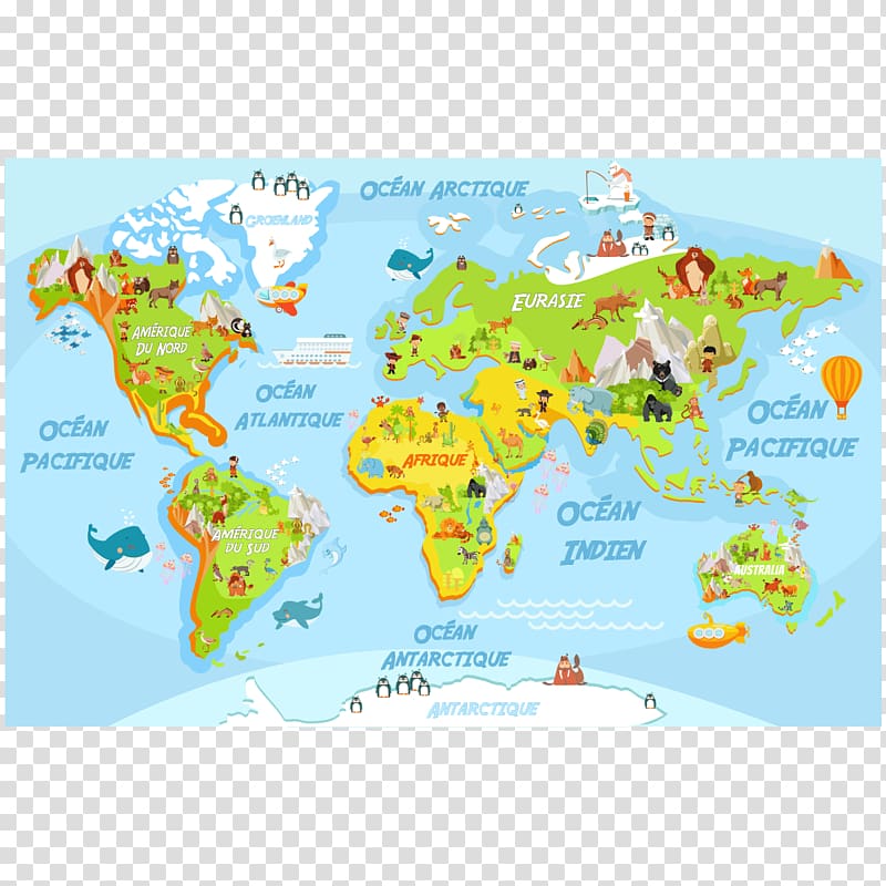 World map Sticker Wall decal, world map transparent background PNG clipart