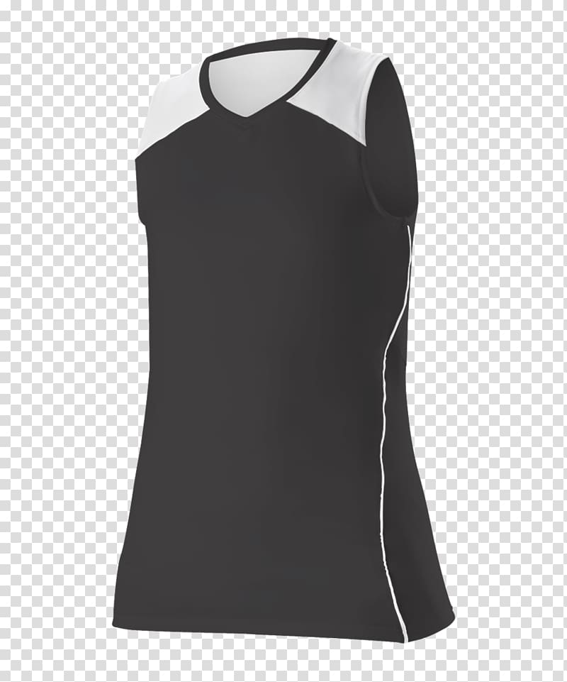 Sleeveless shirt Jersey Clothing Uniform, Jersey Printable Volleyball Stencil transparent background PNG clipart