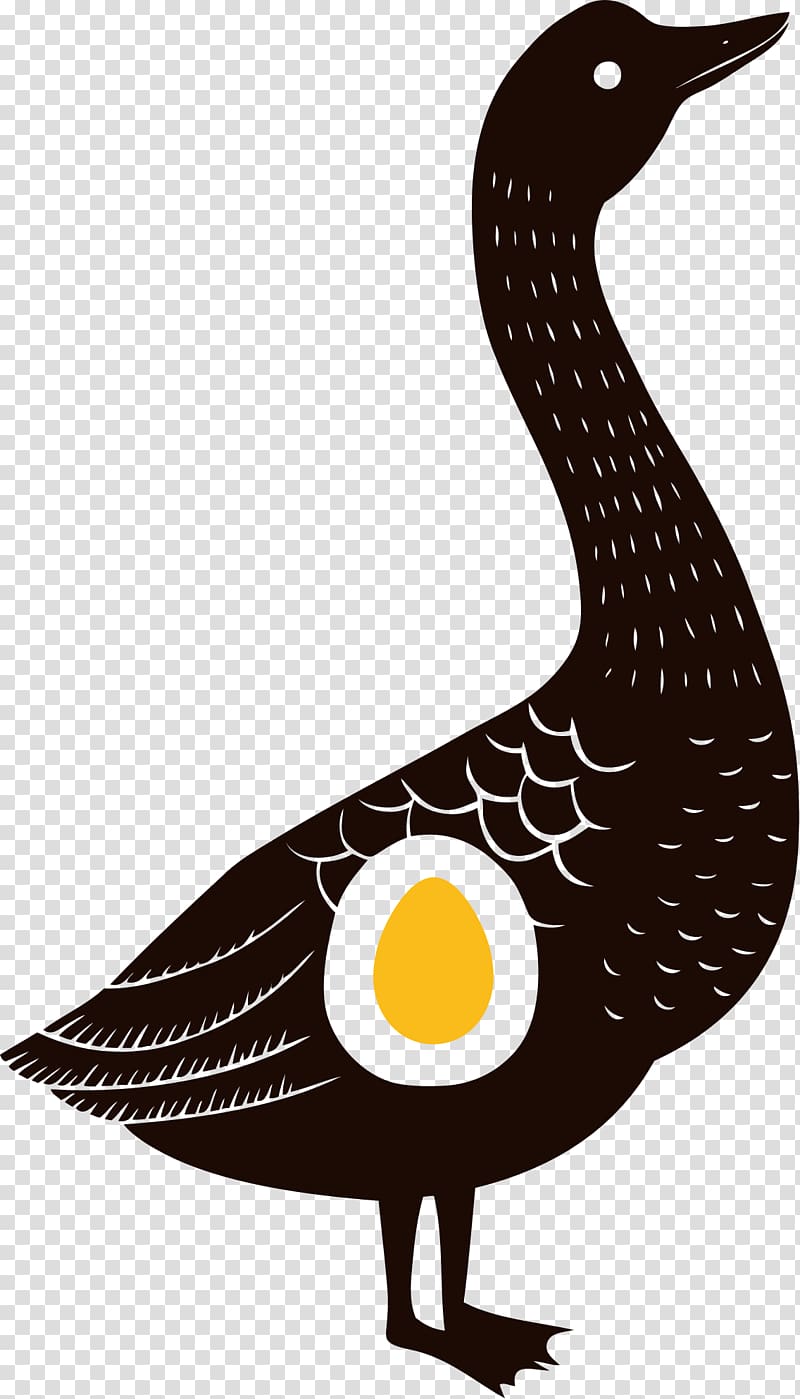Duck Domestic goose Drawing, duck transparent background PNG clipart