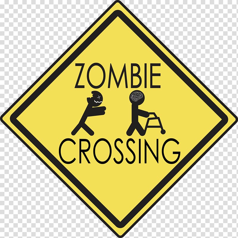 Traffic sign Manual on Uniform Traffic Control Devices Dead end School zone, crossing transparent background PNG clipart