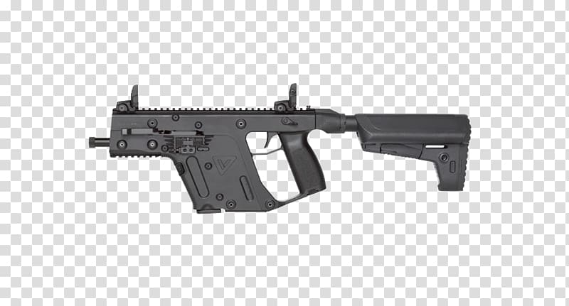 KRISS Carbine Semi-automatic firearm .45 ACP, weapon transparent background PNG clipart