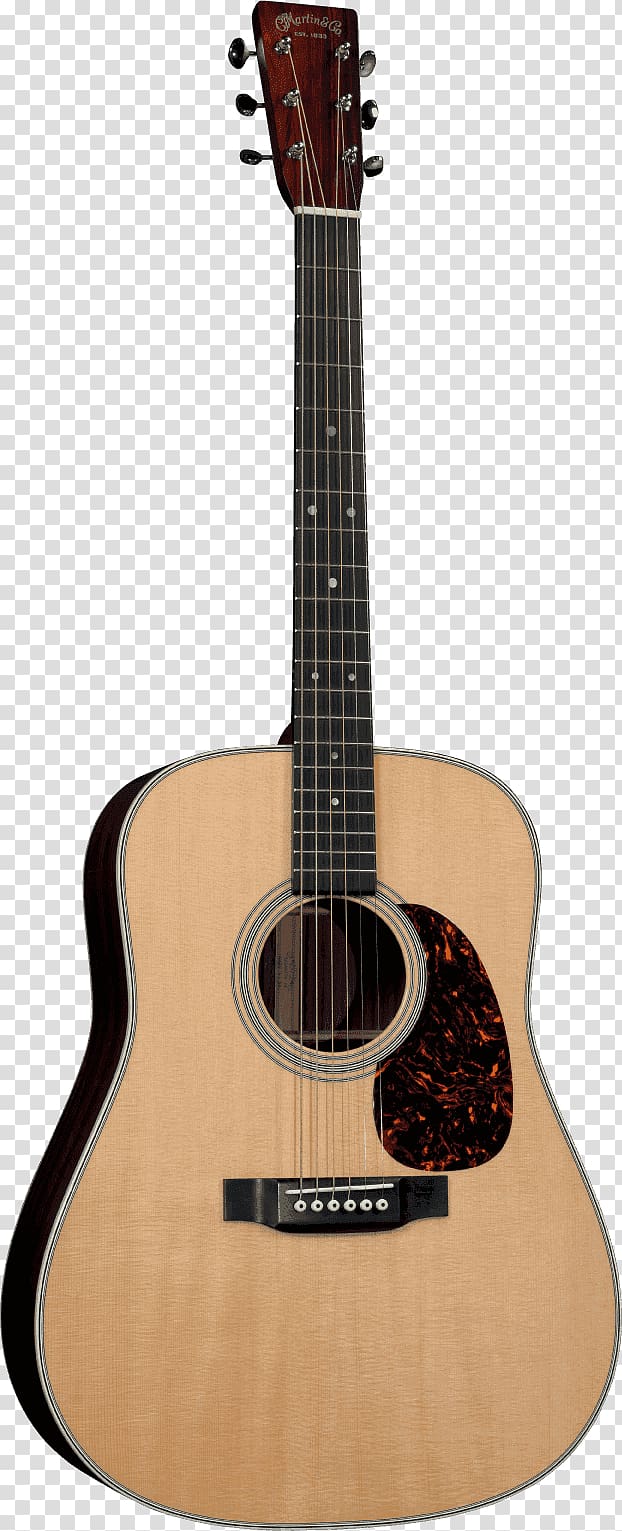 Martin D-28 C. F. Martin & Company Dreadnought Steel-string acoustic guitar, folk-custom transparent background PNG clipart
