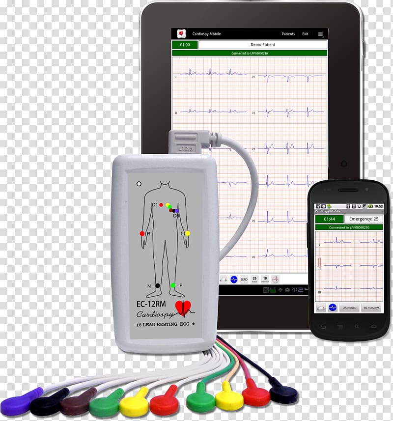 Electrocardiography Holter monitor Wireless ambulatory ECG Handheld Devices Medicine, ecg transparent background PNG clipart