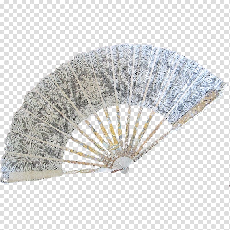 Hand fan Drawing Lace, lace transparent background PNG clipart
