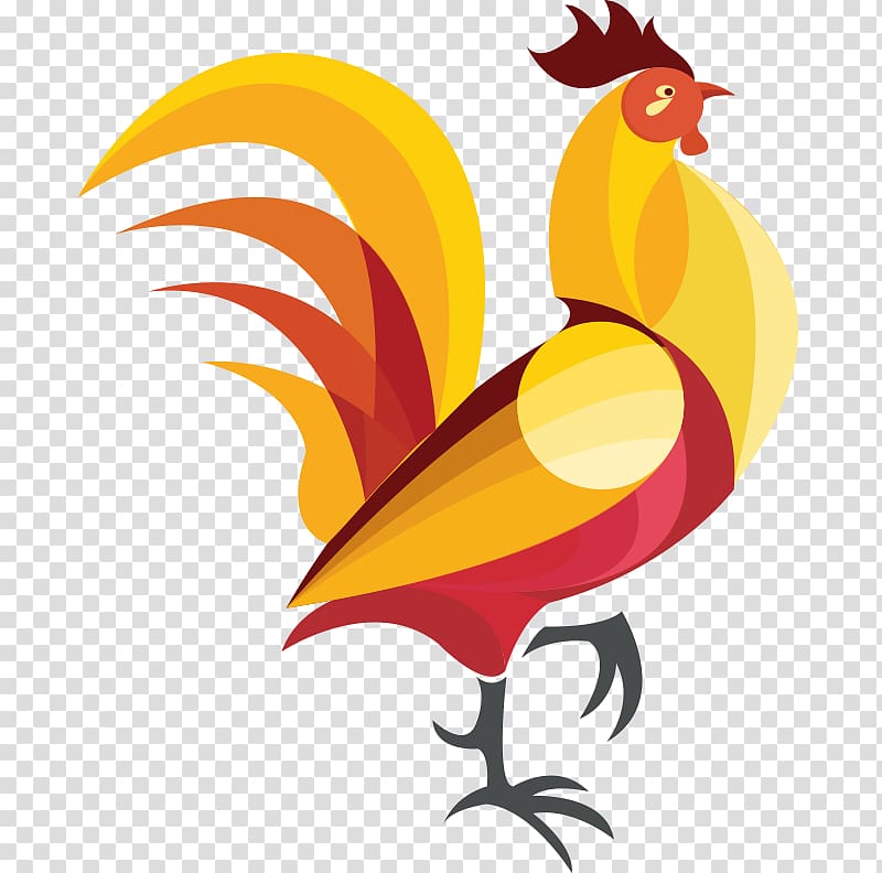 Cock animal year transparent background PNG clipart