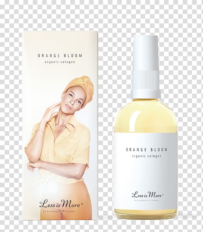 Perfume Organic food less is more Orange blossom Eau de Cologne, perfume transparent background PNG clipart