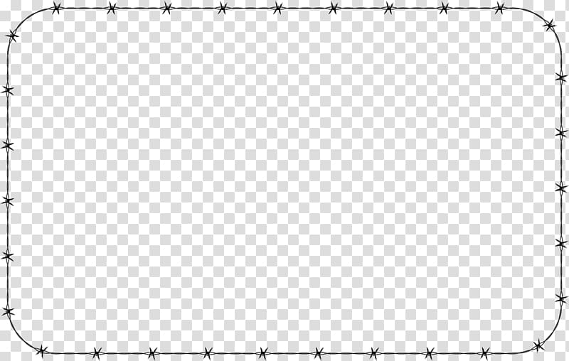 Black and white Square Area Product, Barbwire transparent background PNG clipart