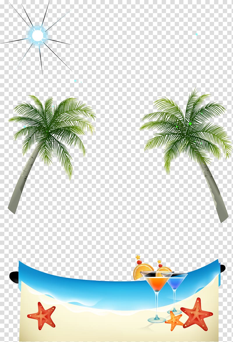Coconut Tree , Coconut elements background transparent background PNG clipart